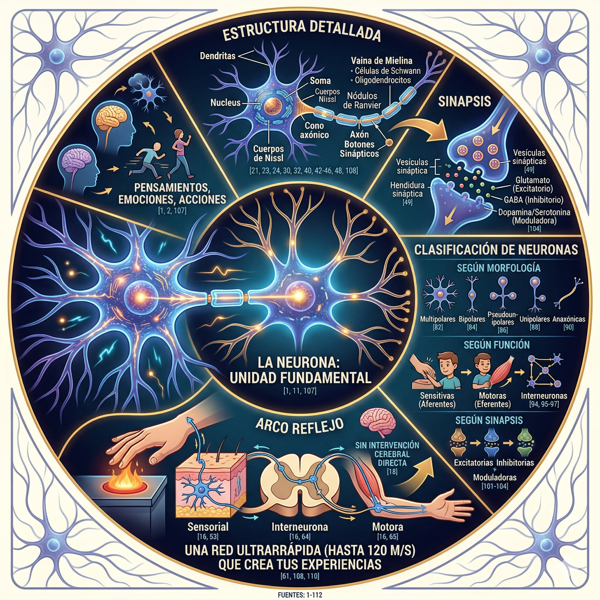 LAS NEURONAS: LOS BLOQUES DE TUS PENSAMIENTOS, EMOCIONES Y ACCIONES